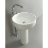 Flaminia Bonola umywalka stojaca na postumecie 46cm, Latte BN46A +BN50