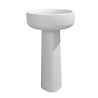 Flaminia Bonola umywalka stojaca na postumecie 46cm, Latte BN46A +BN50