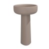 Flaminia Bonola umywalka stojaca na postumecie 46cm, argilla BN46A +BN50