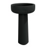 Flaminia Bonola  Freestnding baisn 46 cm on pedestal carbone
