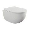 Flaminia App Mini miska wc wisząca GoClean z deską Slim AP119G+QKCW09, LATTE biały mat